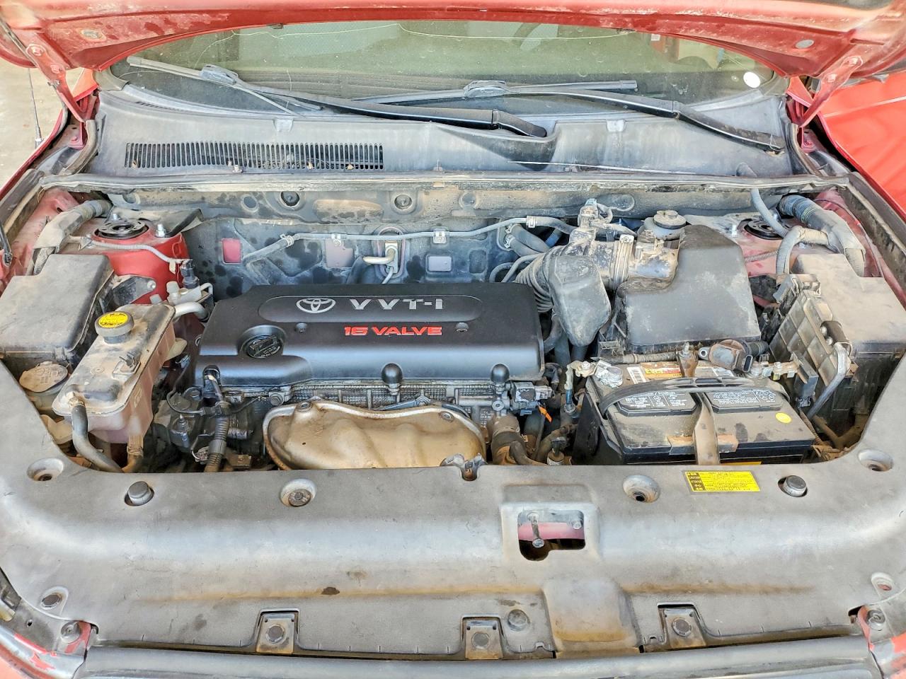 2006 Toyota Rav4 Base Red vin: JTMZD35V665032108