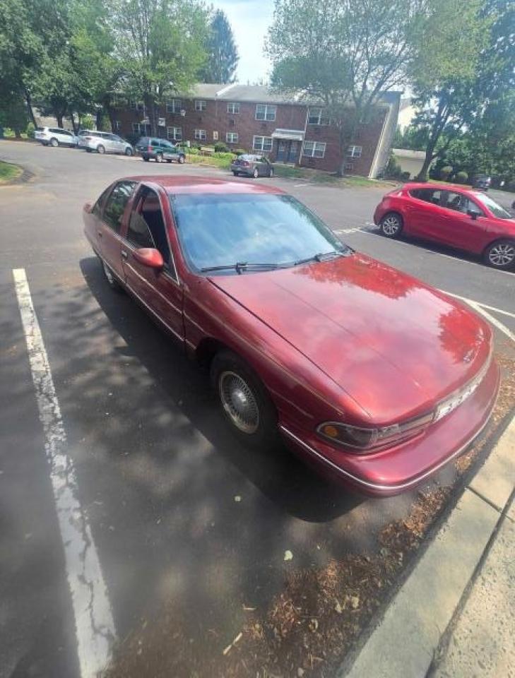 1992 Chevrolet Caprice Classic Ltz Red vin: 1G1BN53E9NW114655