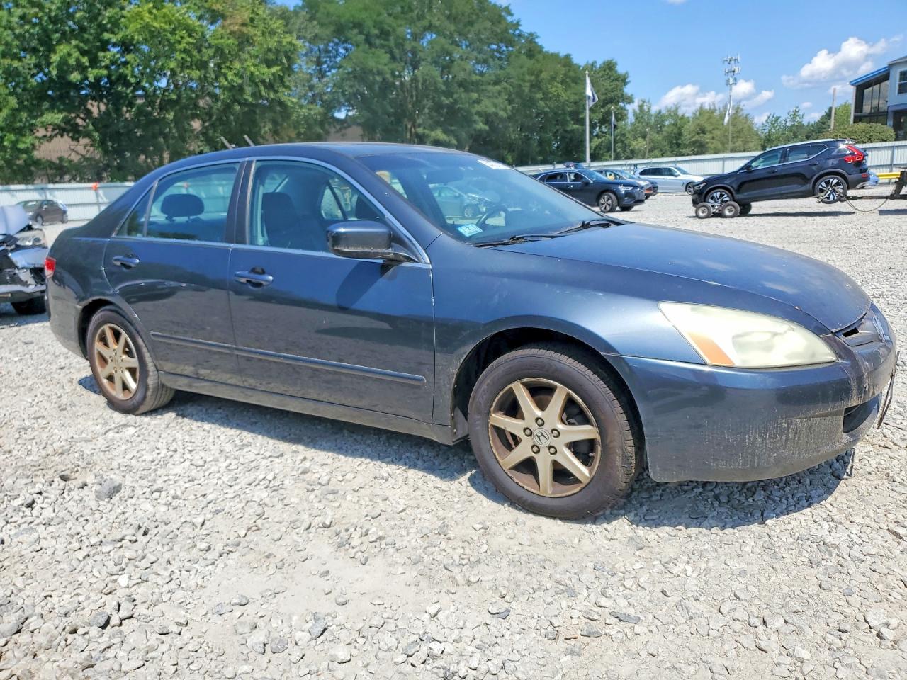 2004 Honda Accord Ex Gray vin: 1HGCM66574A026989