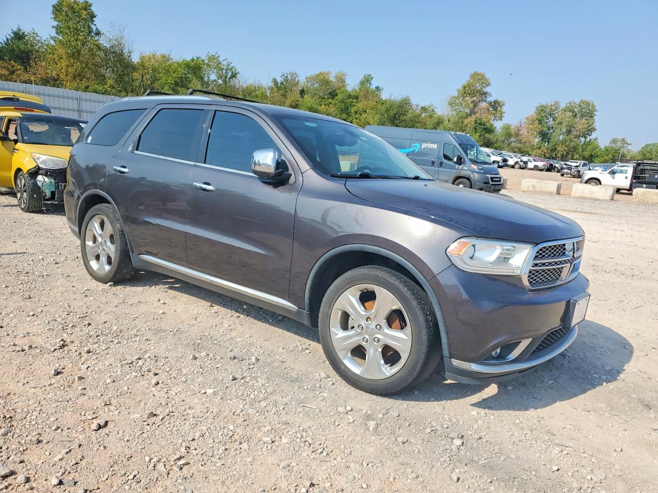 2015 Dodge Durango Sxt Серый vin: 1C4RDHAG2FC801087