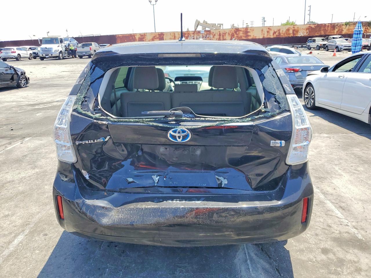 2012 Toyota Prius V Two Black vin: JTDZN3EU9C3056544