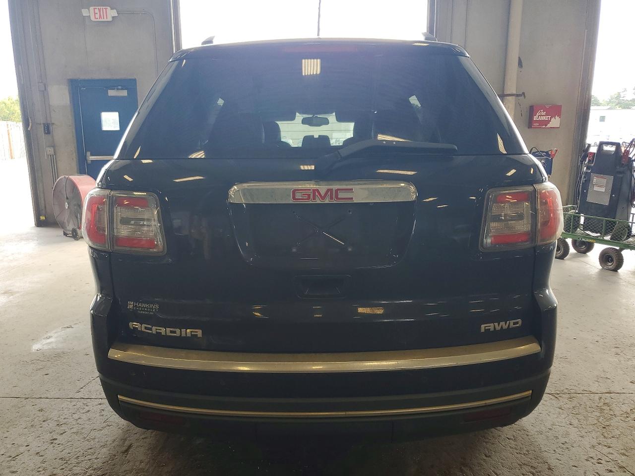 2013 Gmc Acadia Slt-1 Black vin: 1GKKVRKD8DJ167435