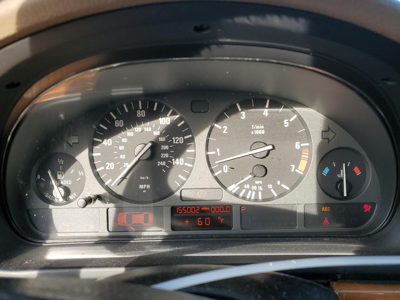 1999 Bmw 528 I Automatic Blue vin: WBADM6333XBY29137