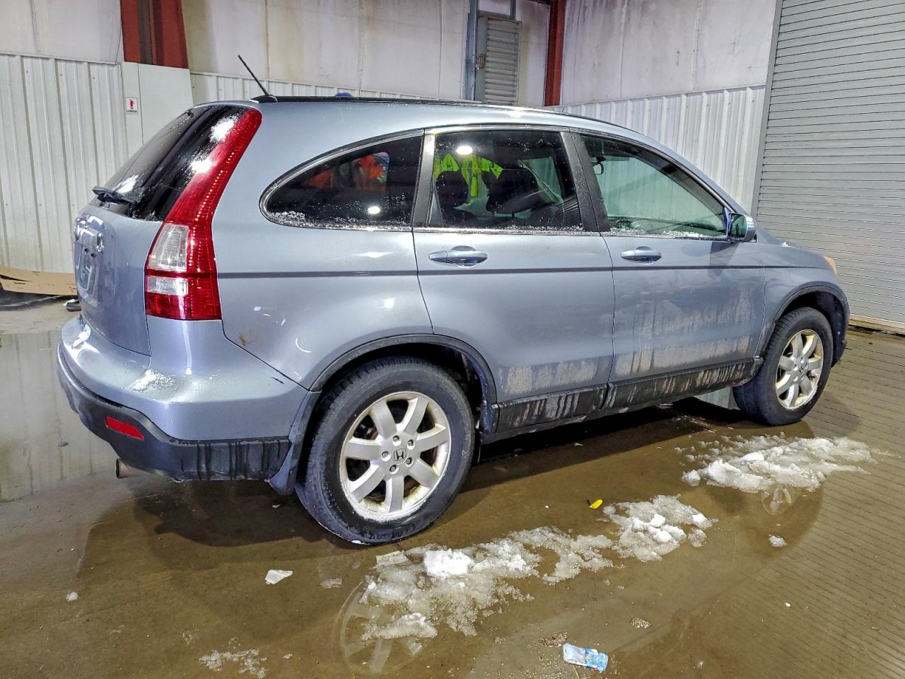 2008 Honda Cr-v Exl Синий vin: 5J6RE48718L038035