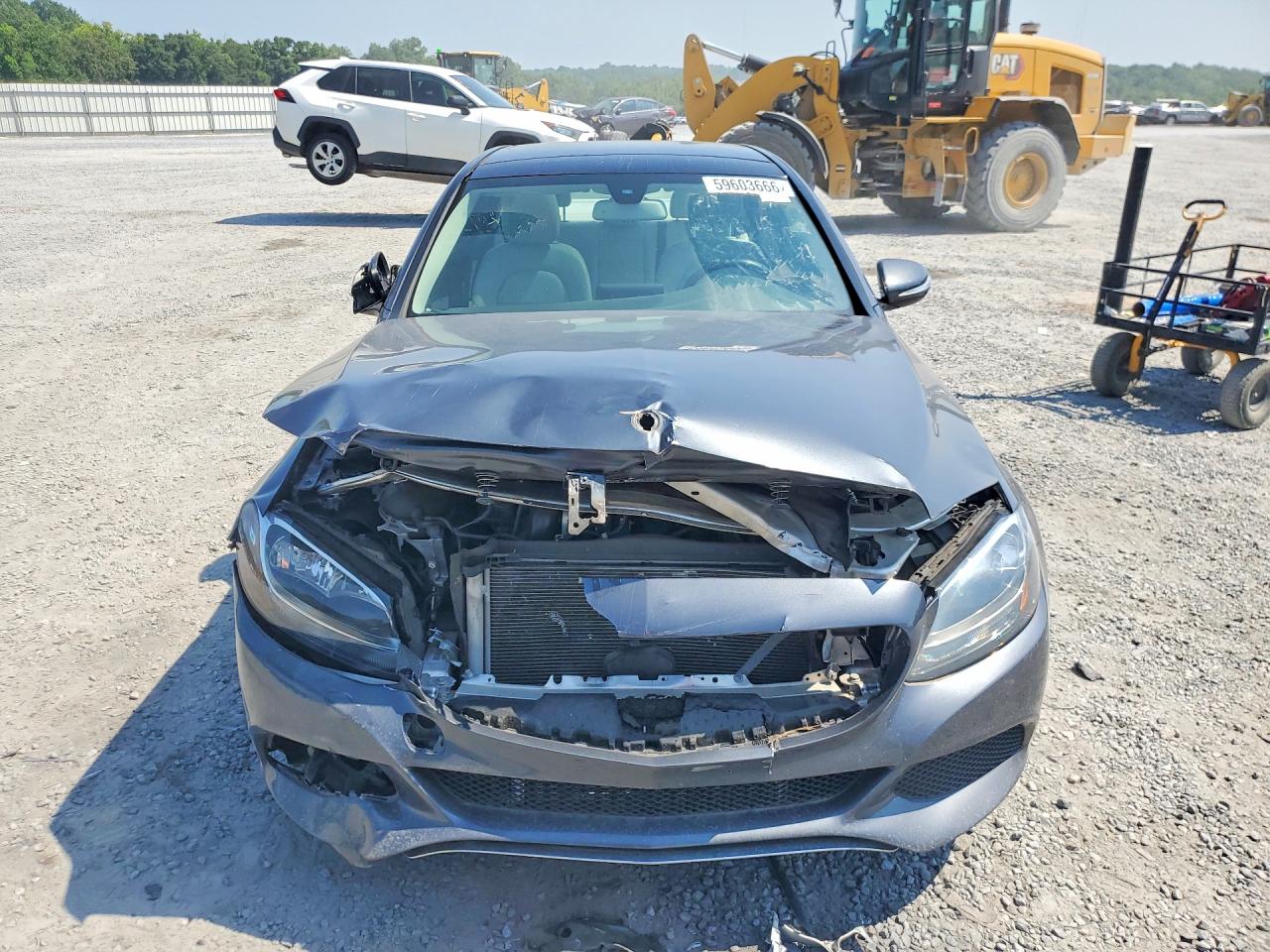 2015 Mercedes-benz C 300 Charcoal vin: 55SWF4JB3FU088535