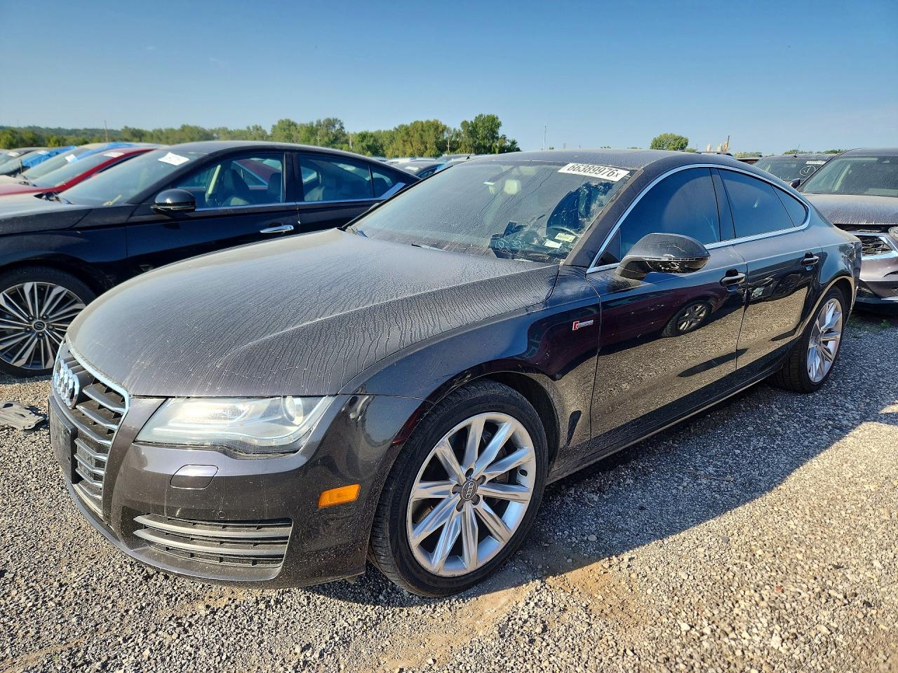 2012 Audi A7 Premium Plus Gray vin: WAUYGAFC1CN054935
