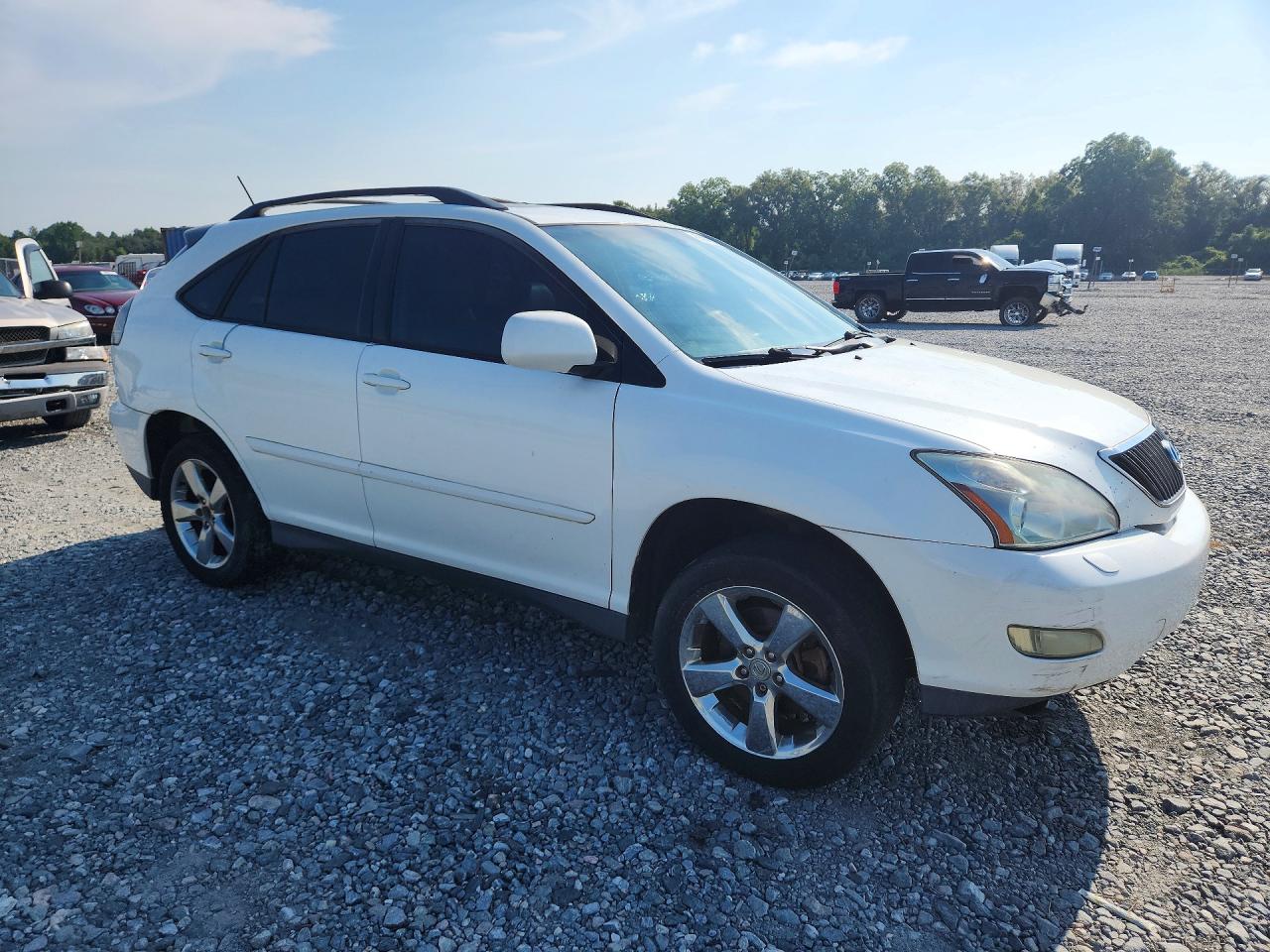 2006 Lexus Rx 330 White vin: 2T2HA31U26C096100