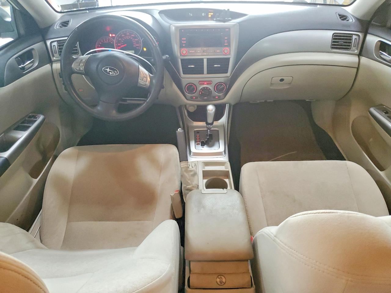 2010 Subaru Impreza 2.5i Premium White vin: JF1GE6B66AH503416