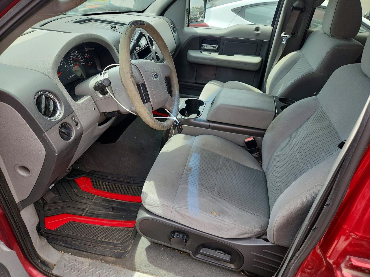 2008 Ford F150 Supercrew Красный vin: 1FTPW12V28FB95779
