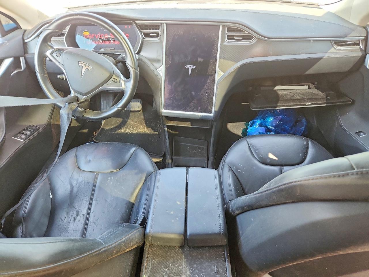 2014 Tesla Model S Black vin: 5YJSA1S19EFP56842