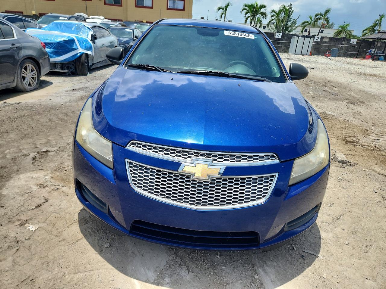 2013 Chevrolet Cruze Ls Blue vin: 1G1PA5SH6D7222009