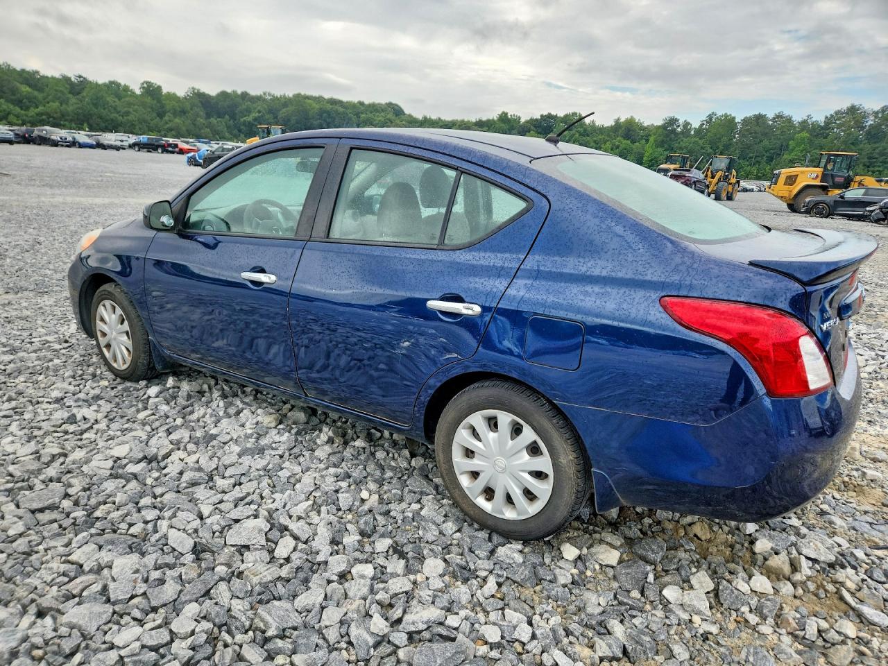2013 Nissan Versa 1.6 S Blue vin: 3N1CN7AP8DL838968