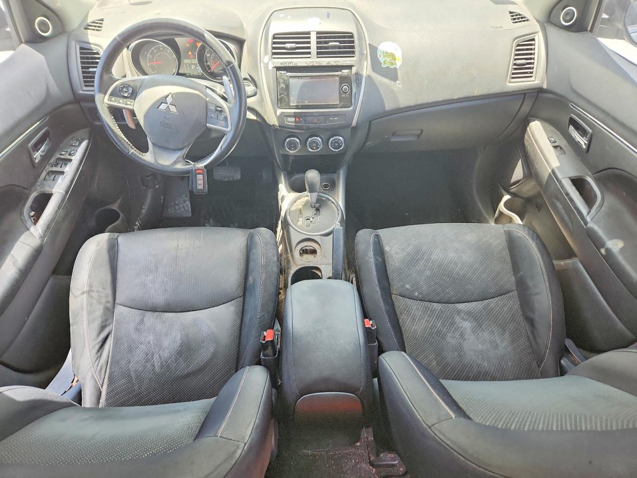 2014 Mitsubishi Outlander Sport Se Silver vin: 4A4AP4AU4EE019503
