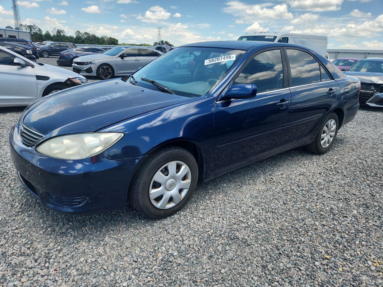 2006 Toyota Camry Le Синий vin: 4T1BE32K06U110215