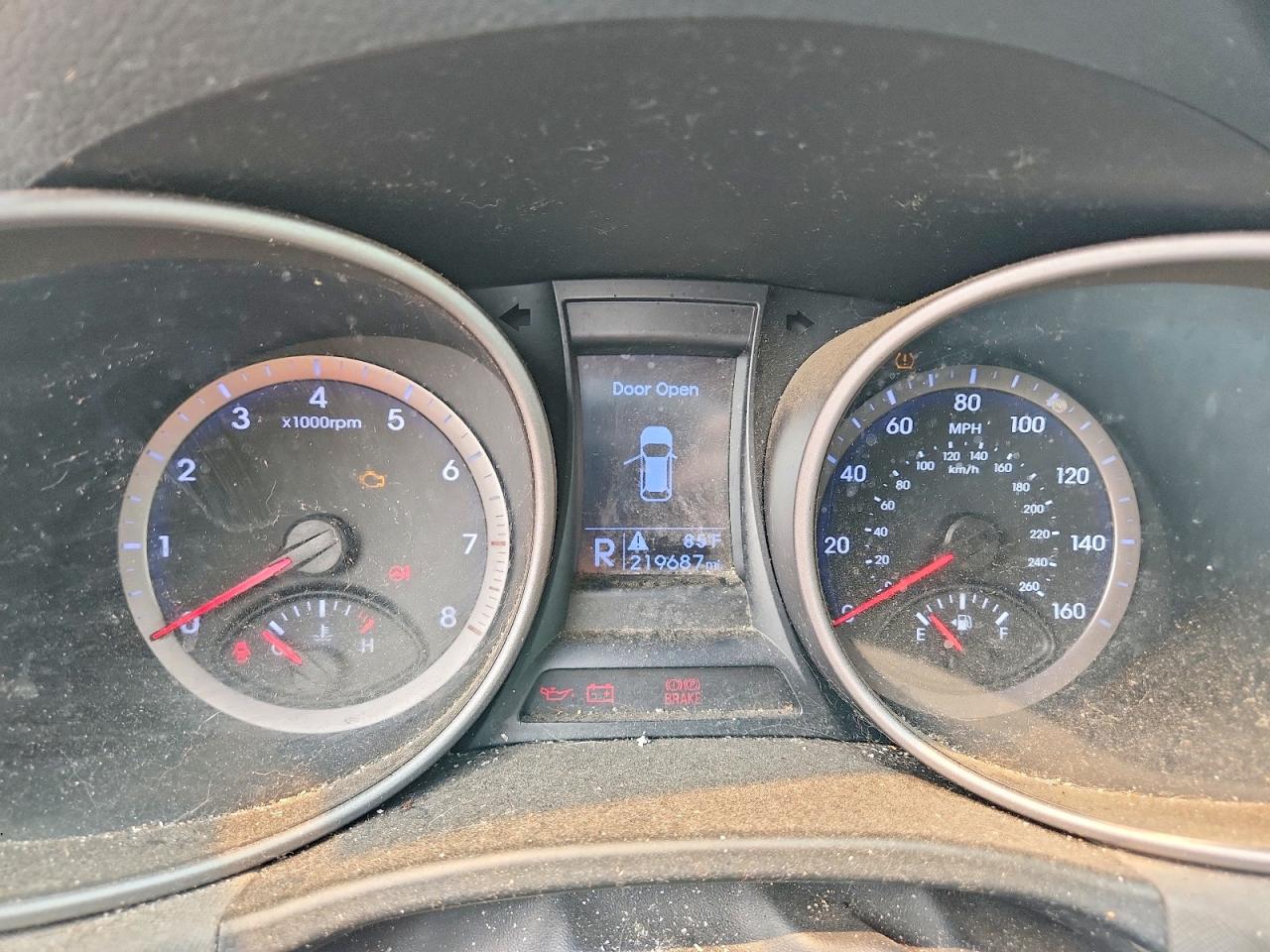 2014 Hyundai Santa Fe Gls Silver vin: KM8SMDHF5EU079819
