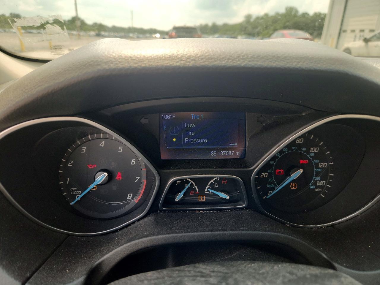 2014 Ford Focus Se Gray vin: 1FADP3F23EL414537