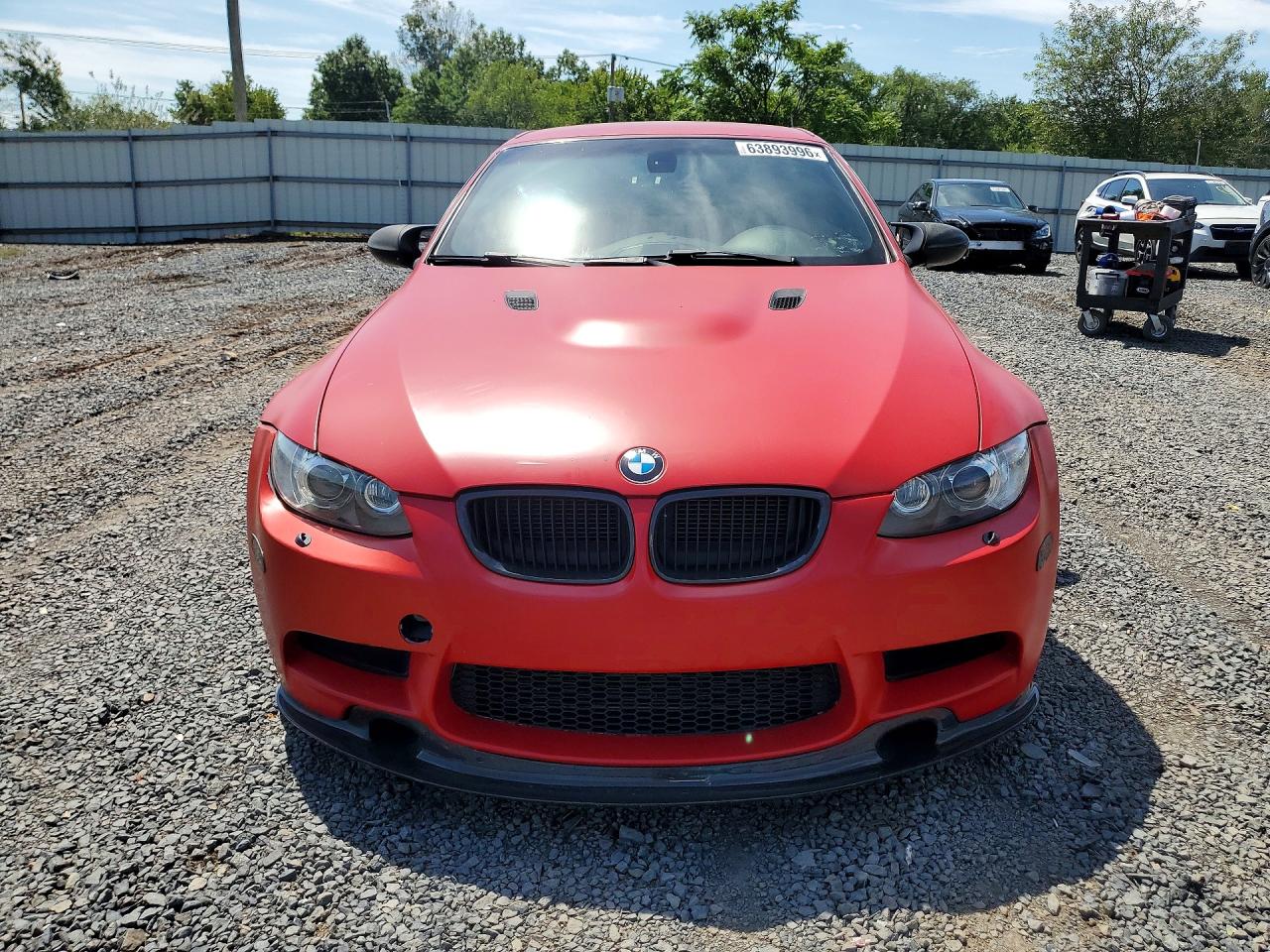 2011 Bmw M3 Red vin: WBSDX9C55BE399138