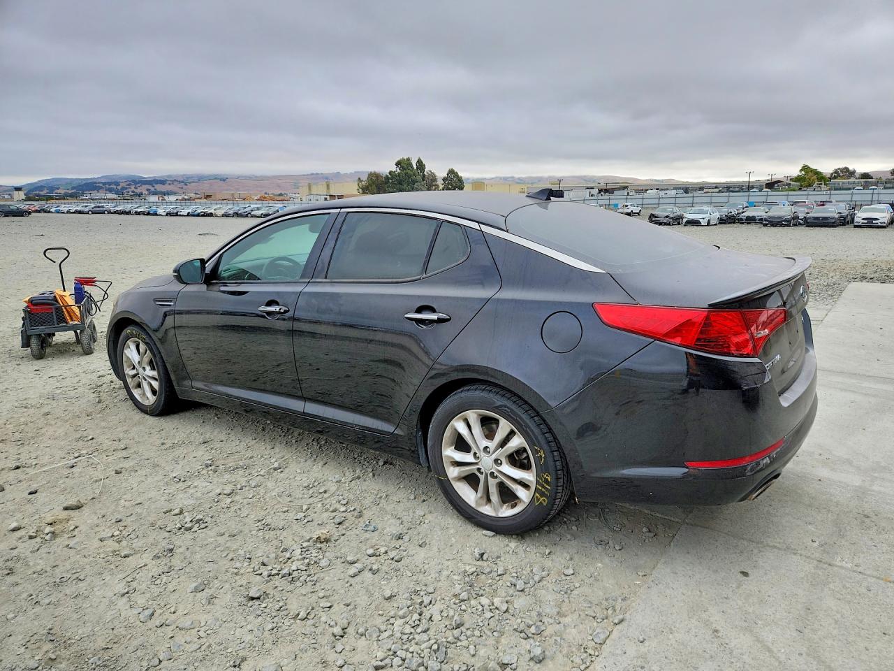 2012 Kia Optima Ex Black vin: 5XXGN4A76CG022316