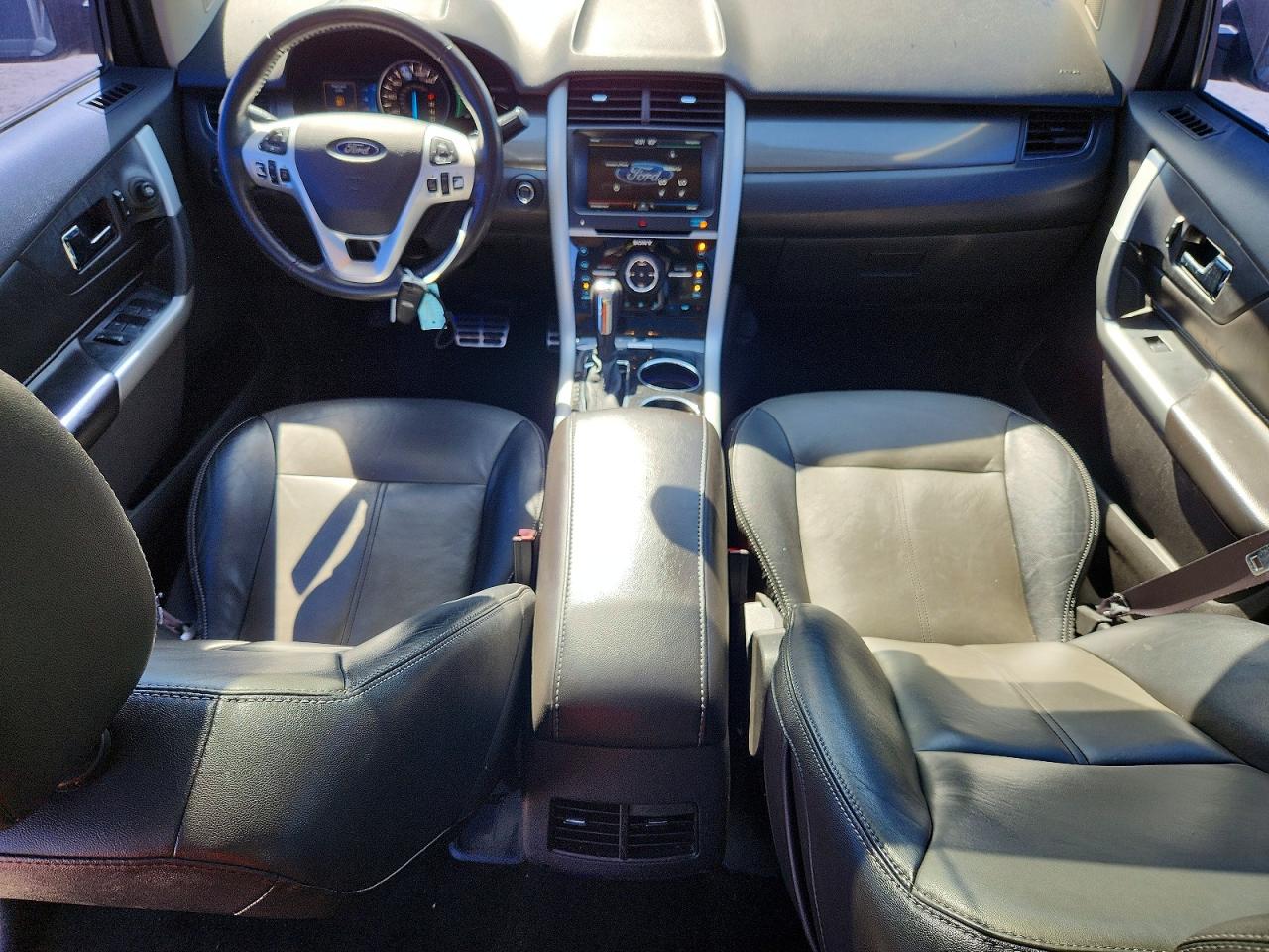 2014 Ford Edge Sport Black vin: 2FMDK4AK7EBB56878