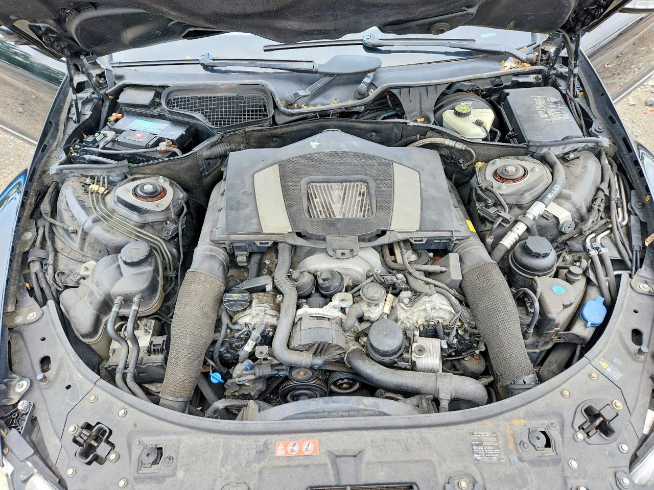 2007 Mercedes-benz Cl 550 Black vin: WDDEJ71XX7A006731