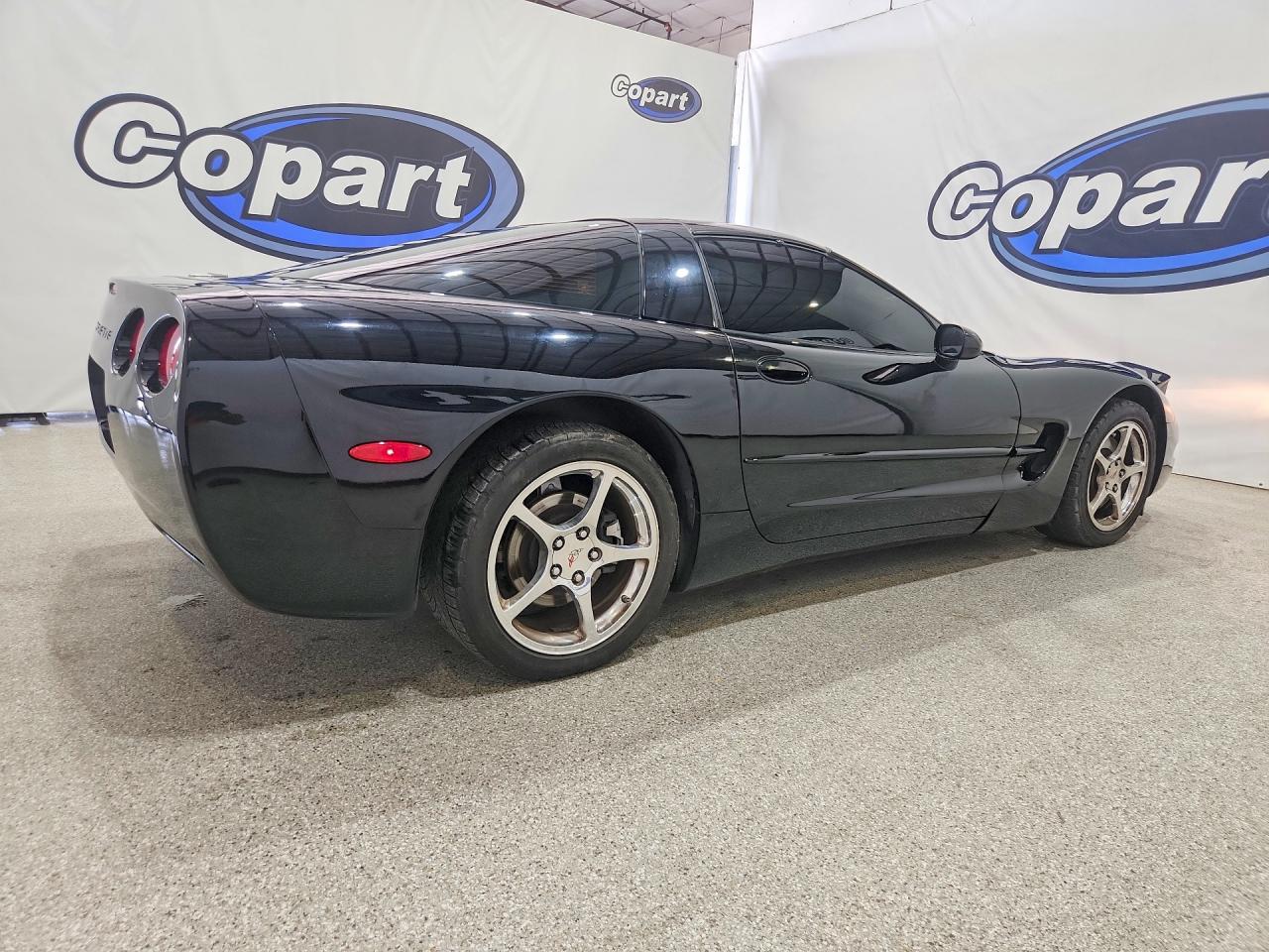 2003 Chevrolet Corvette Black vin: 1G1YY22G335101938