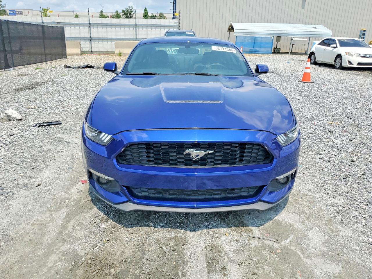 2015 Ford Mustang Синий vin: 1FA6P8AM0F5384935