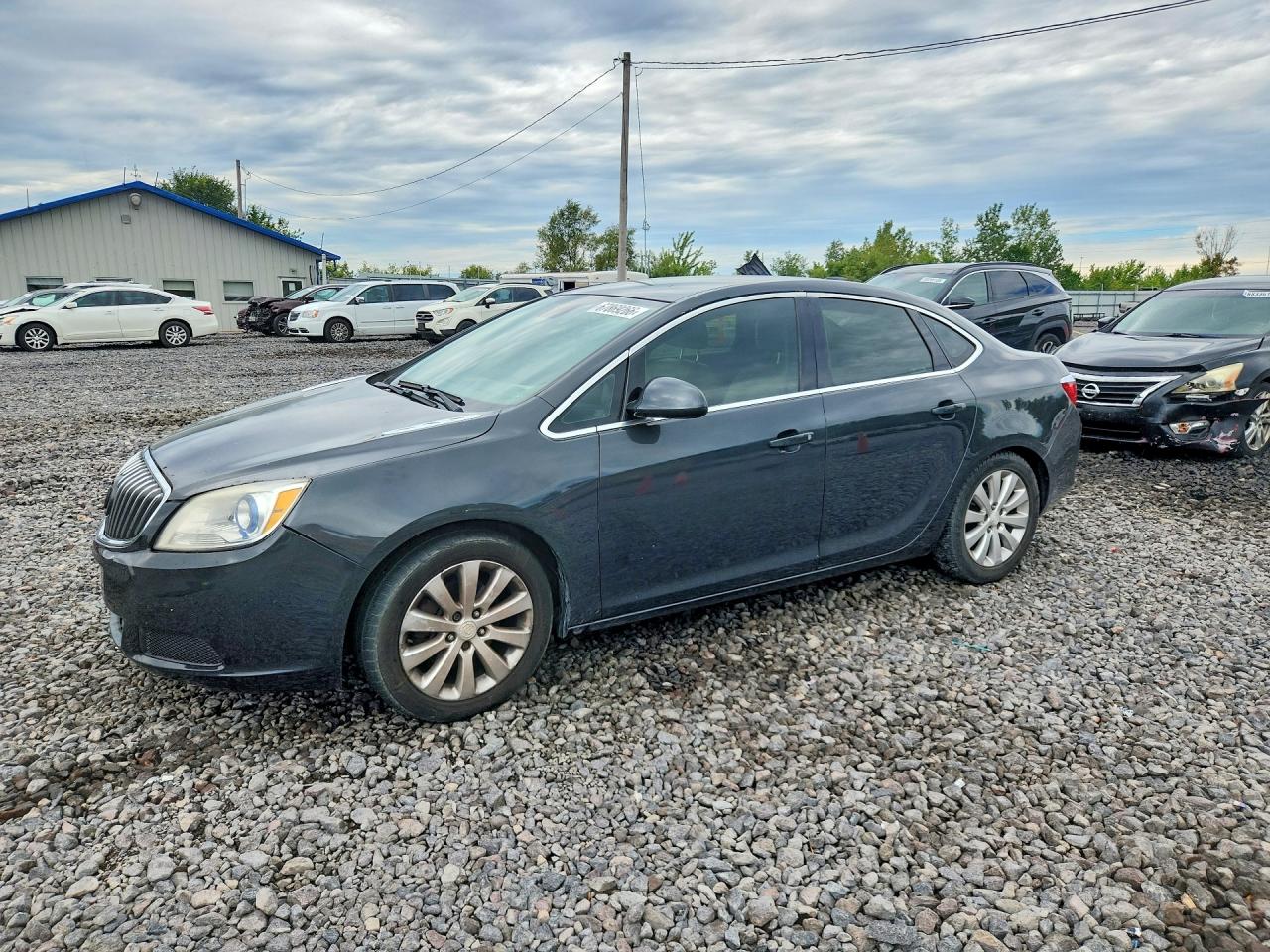 2015 Buick Verano Черный vin: 1G4PP5SK3F4169237
