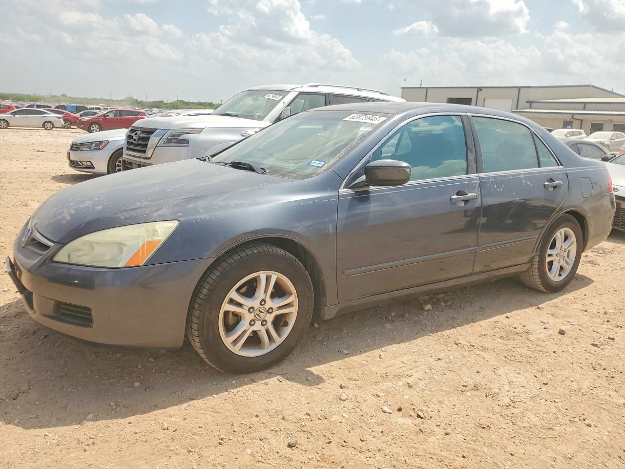 2006 Honda Accord Ex Gray vin: 1HGCM56806A097605