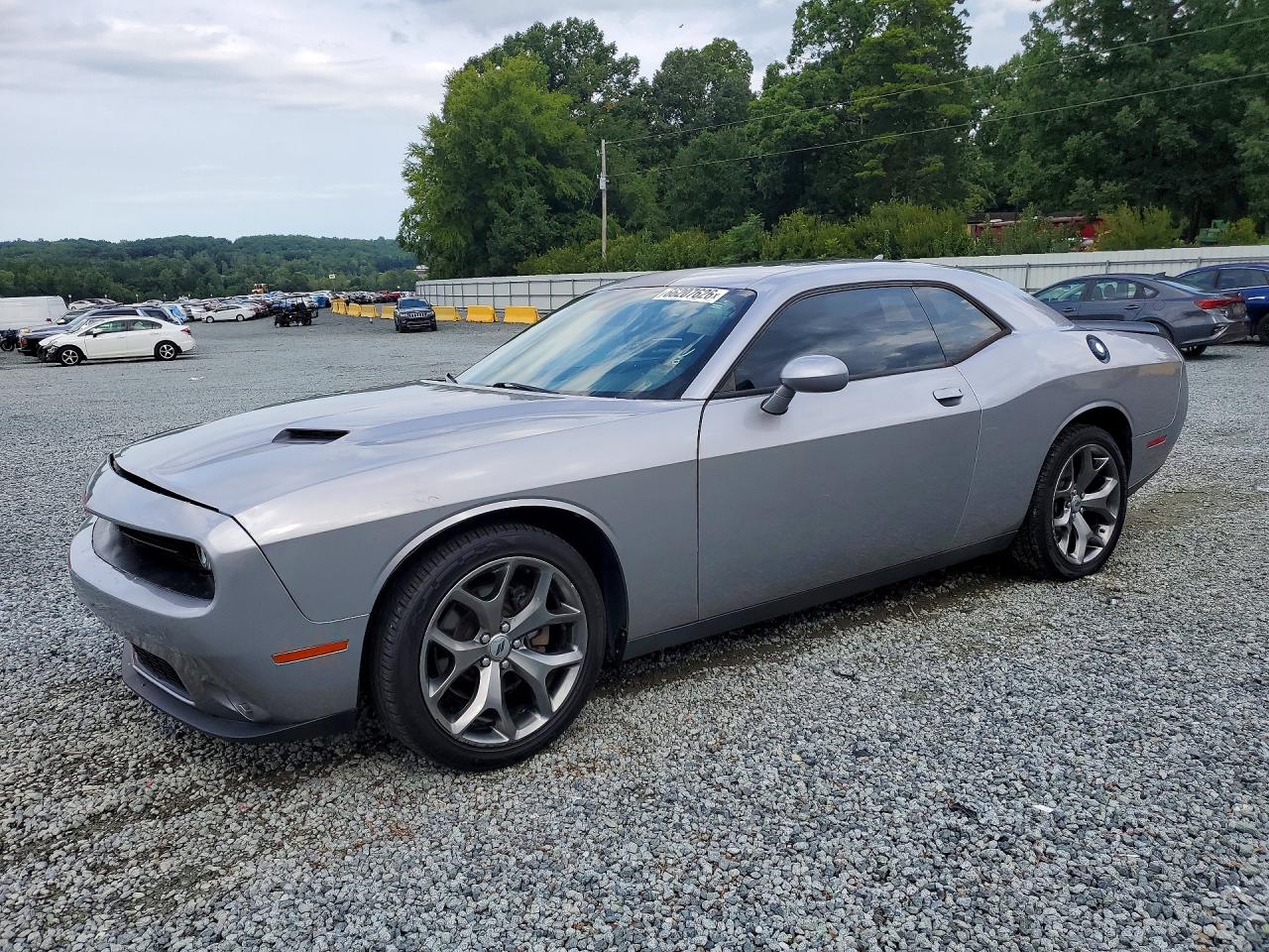 2017 Dodge Challenger Sxt Silver vin: 2C3CDZAG6HH592470