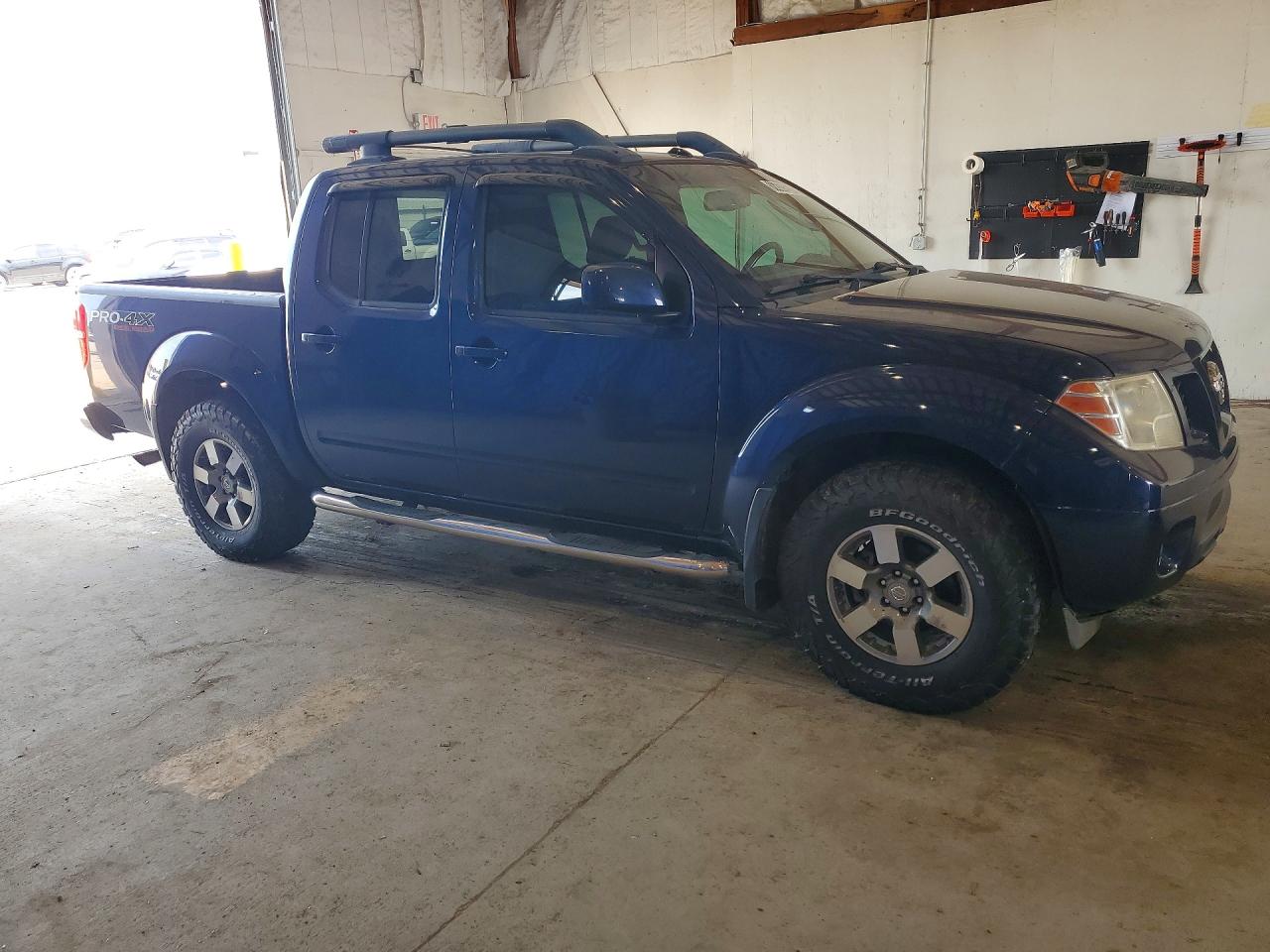 2011 Nissan Frontier S Blue vin: 1N6AD0EV0BC424659