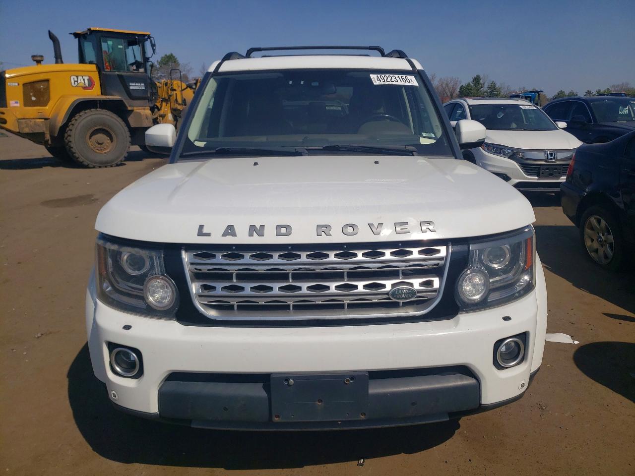 2014 Land Rover Lr4 Hse Luxury White vin: SALAK2V62EA702323