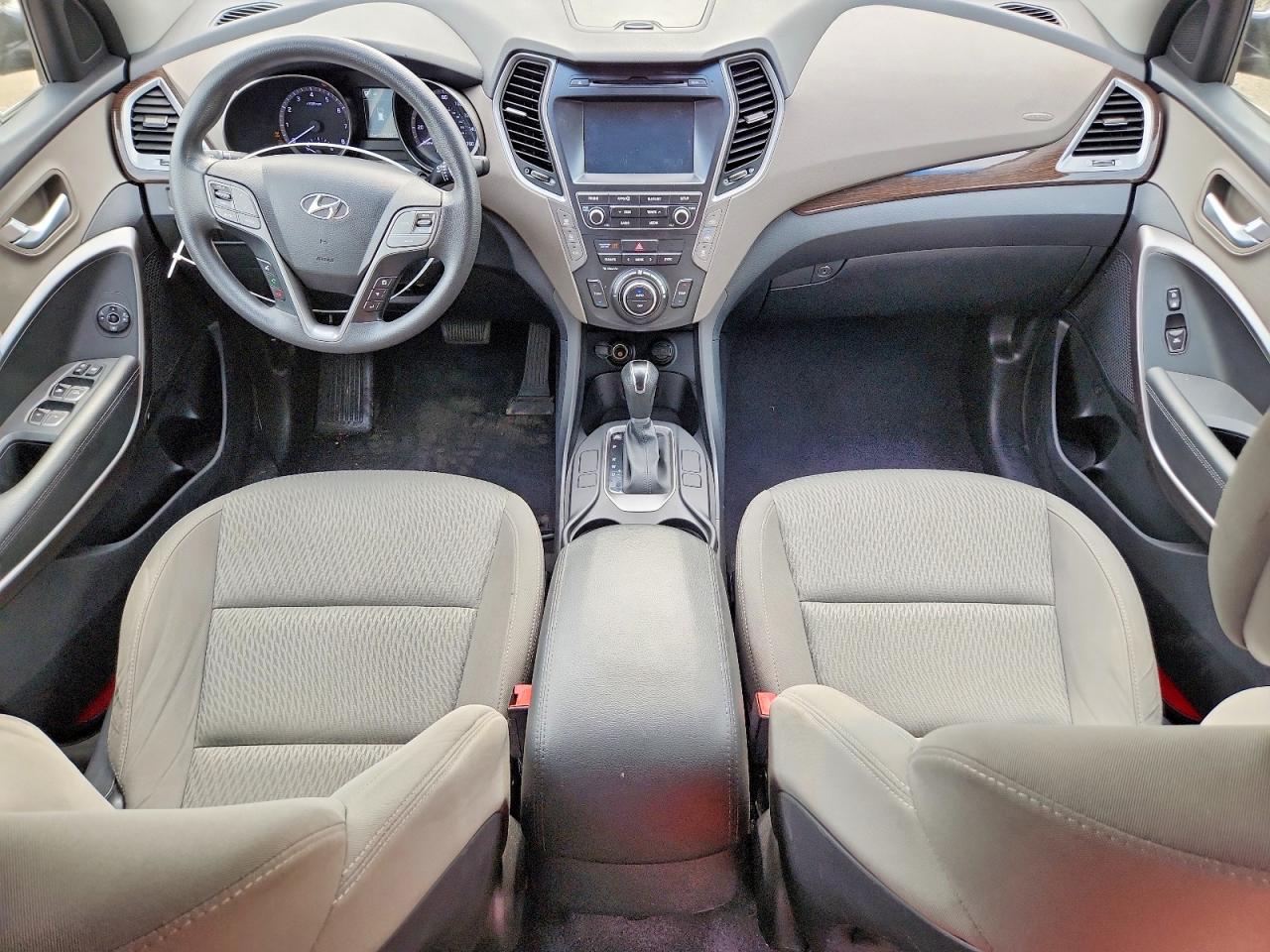 2017 Hyundai Santa Fe Se Серый vin: KM8SMDHF2HU191739