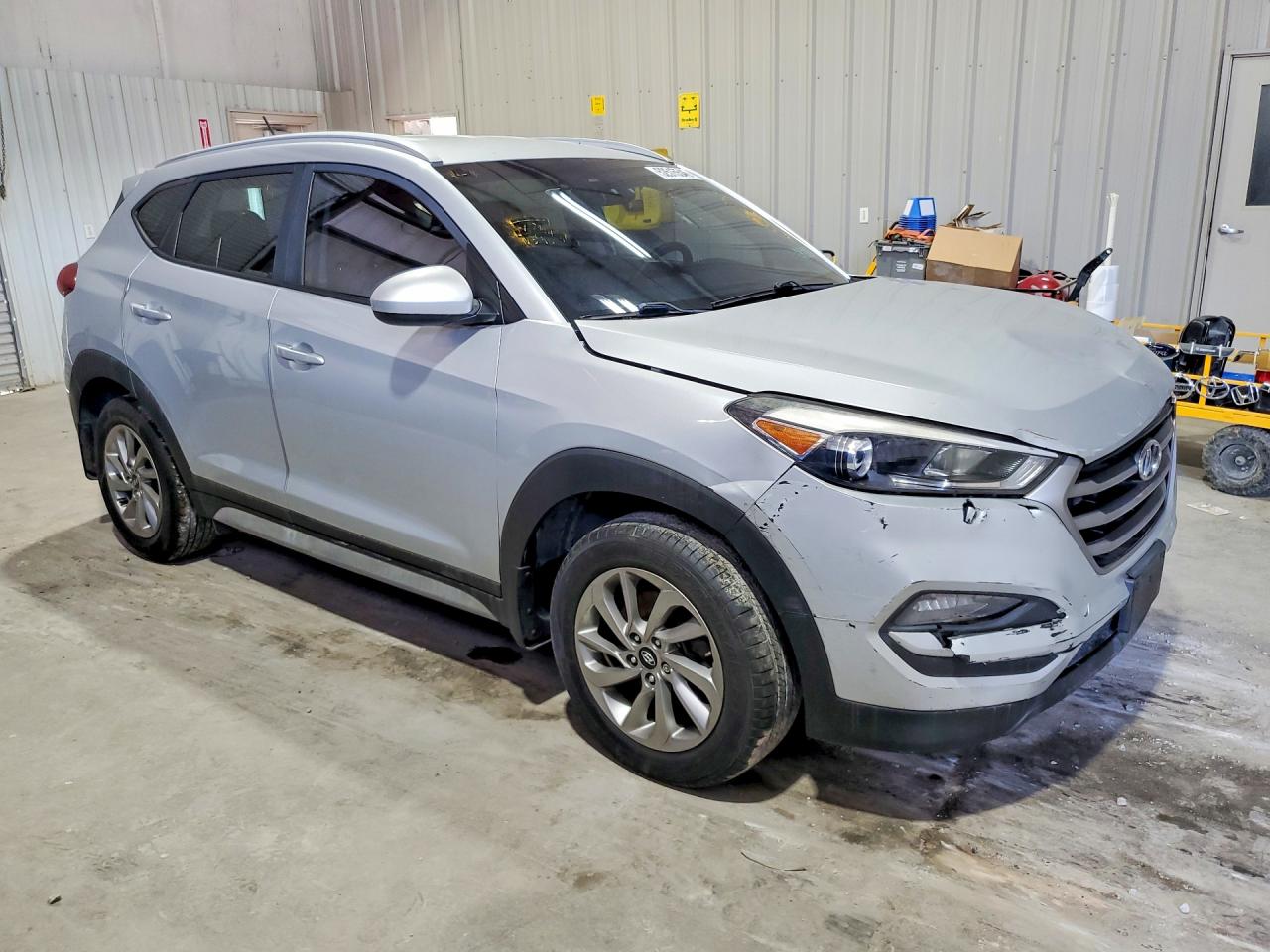 2017 Hyundai Tucson Se Silver vin: KM8J33A47HU376323