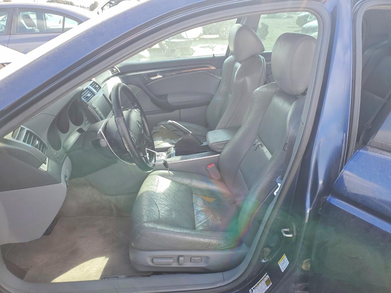 2004 Acura Tl Blue vin: 19UUA66214A070053