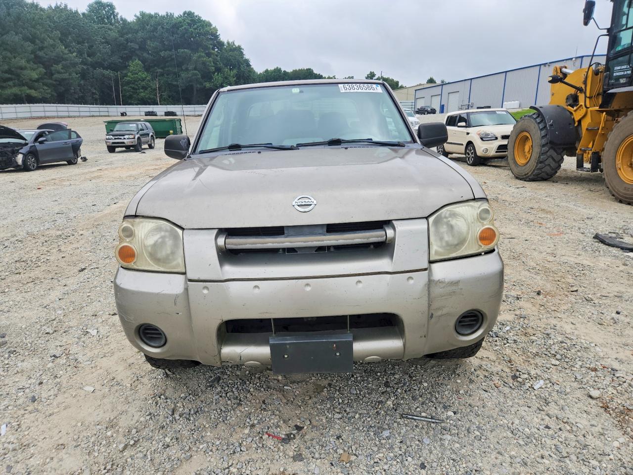 2004 Nissan Frontier Xe-v6 Gray vin: 1N6ED29X54C469155