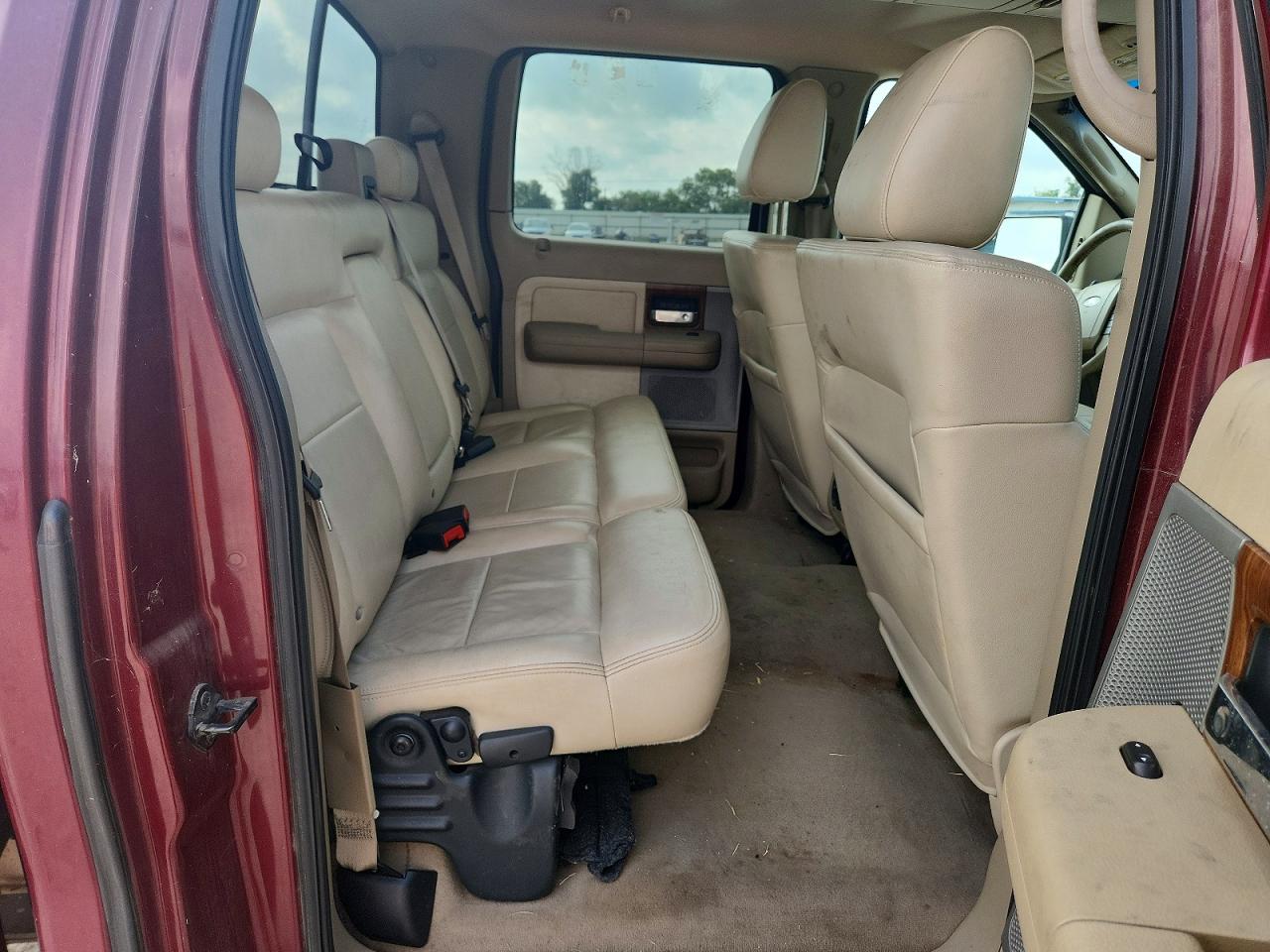 2004 Ford F150 Supercrew Red vin: 1FTPW14524KD64522