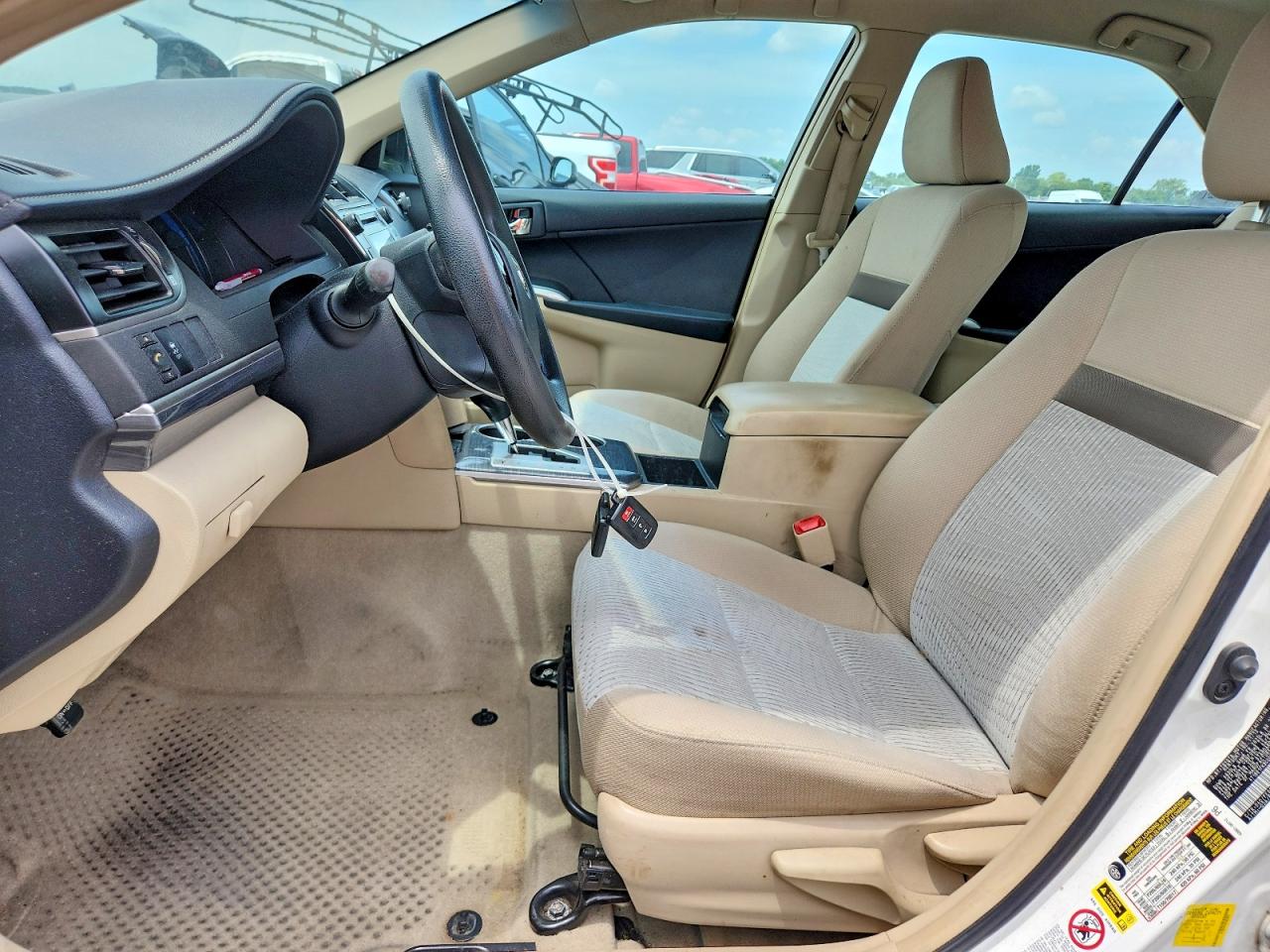 2012 Toyota Camry Hybrid Le White vin: 4T1BD1FK9CU062078