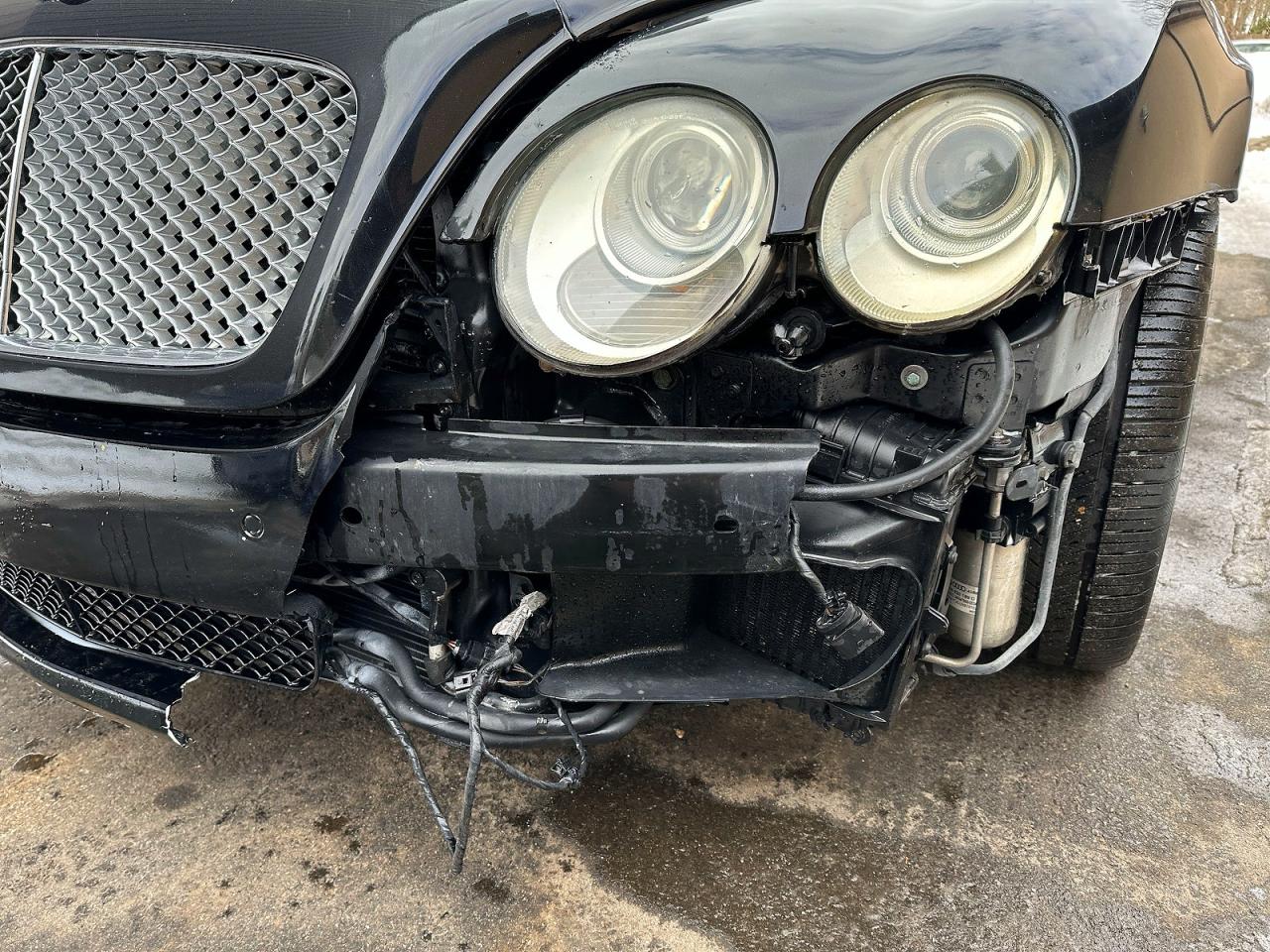 2007 Bentley Continental Gtc Black vin: SCBDR33W77C046266