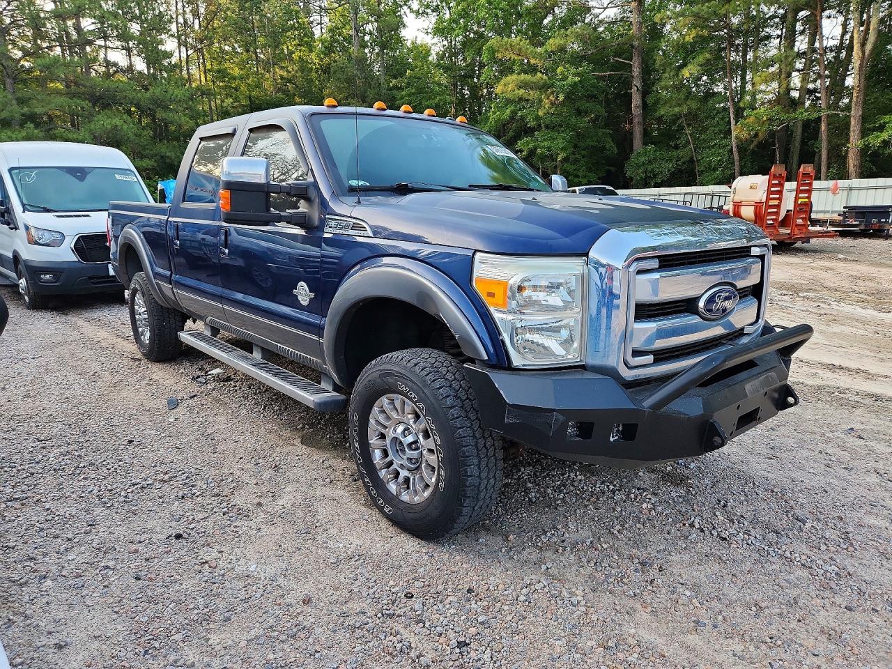 2011 Ford F350 Super Duty Blue vin: 1FT8W3BT8BEA21985