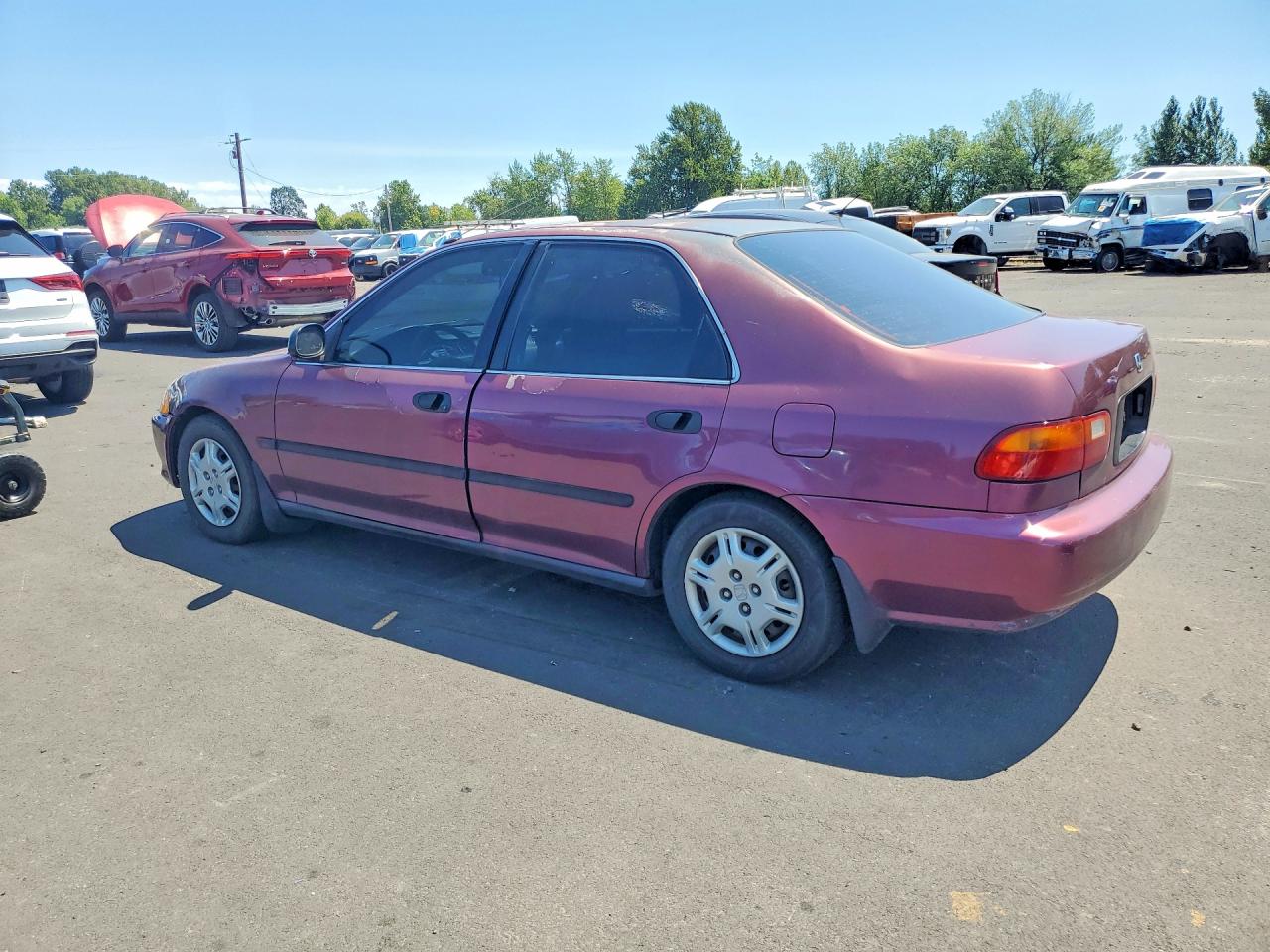 1994 Honda Civic Lx Purple vin: 1HGEG8558RL006307