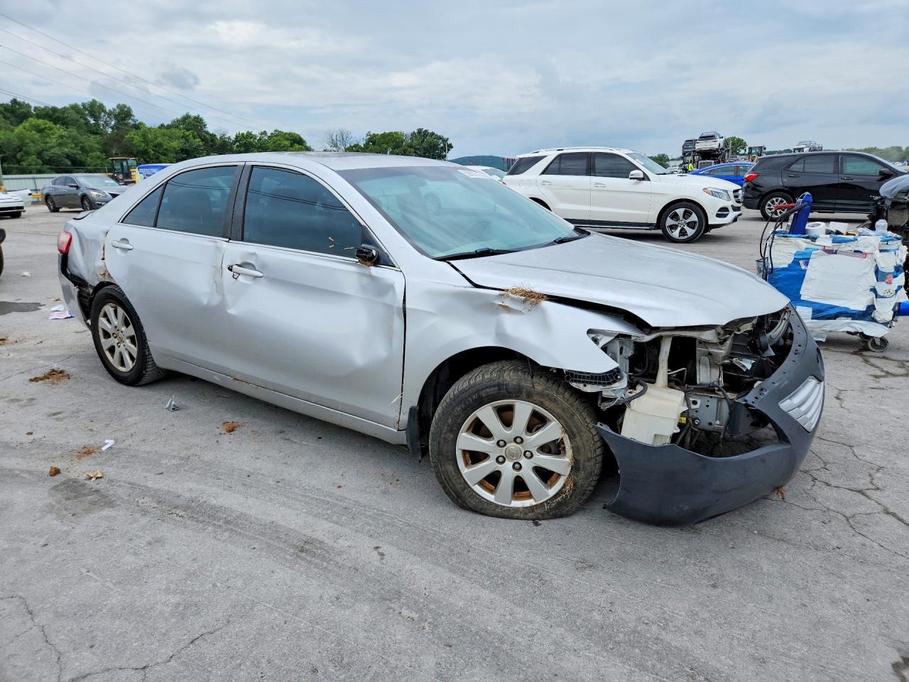 2009 Toyota Camry Xle Silver vin: 4T1BE46K09U318177