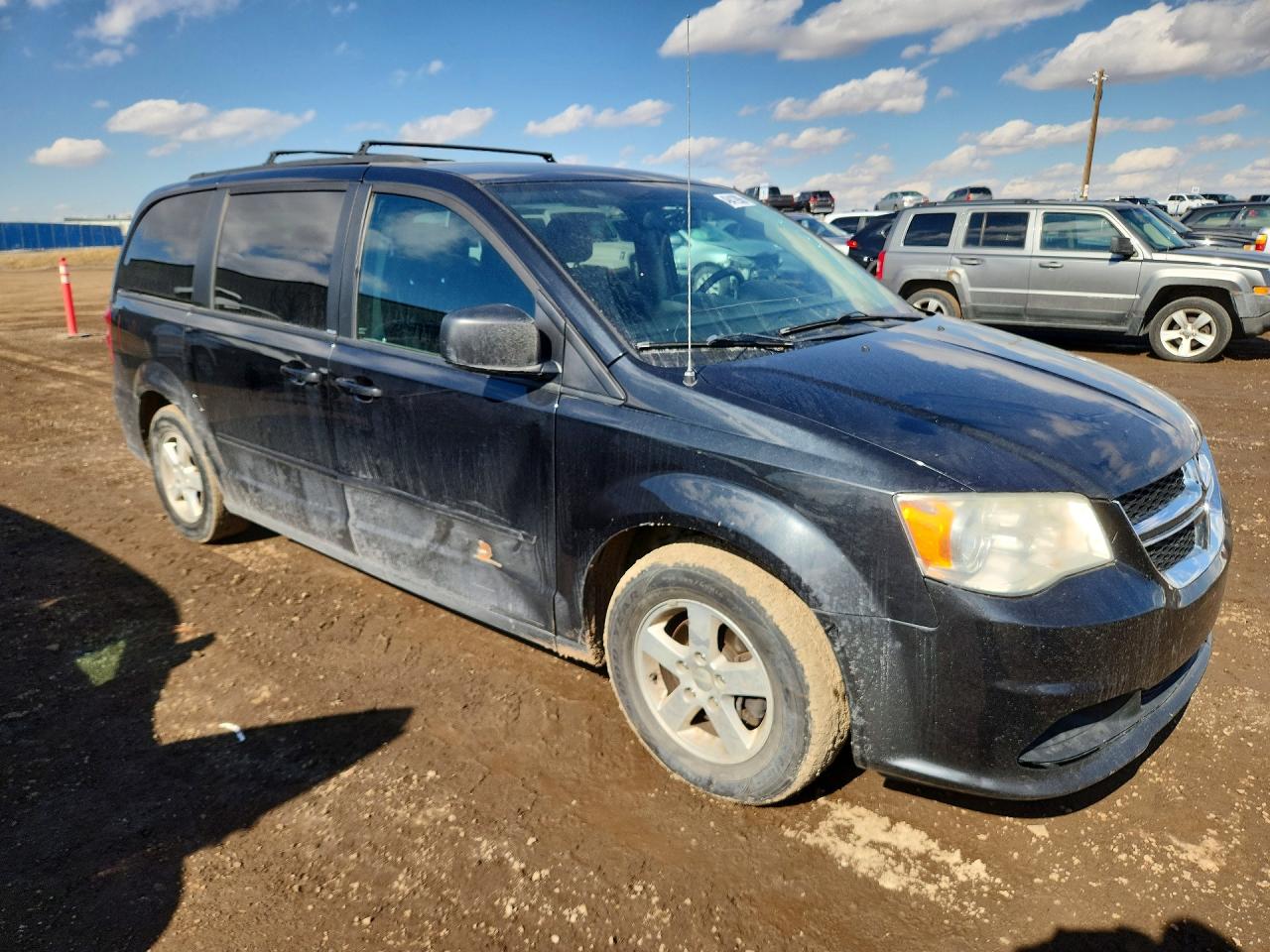2011 Dodge Grand Caravan Express Black vin: 2D4RN4DG2BR653335