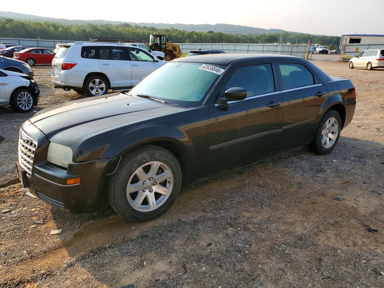 2006 Chrysler 300 Black vin: 2C3LA43R16H246463