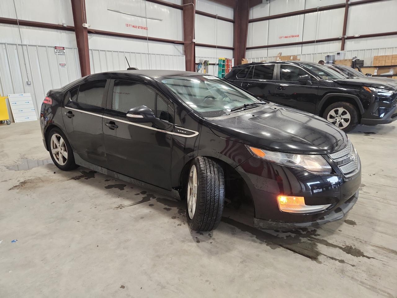 2015 Chevrolet Volt Black vin: 1G1RB6E40FU103896