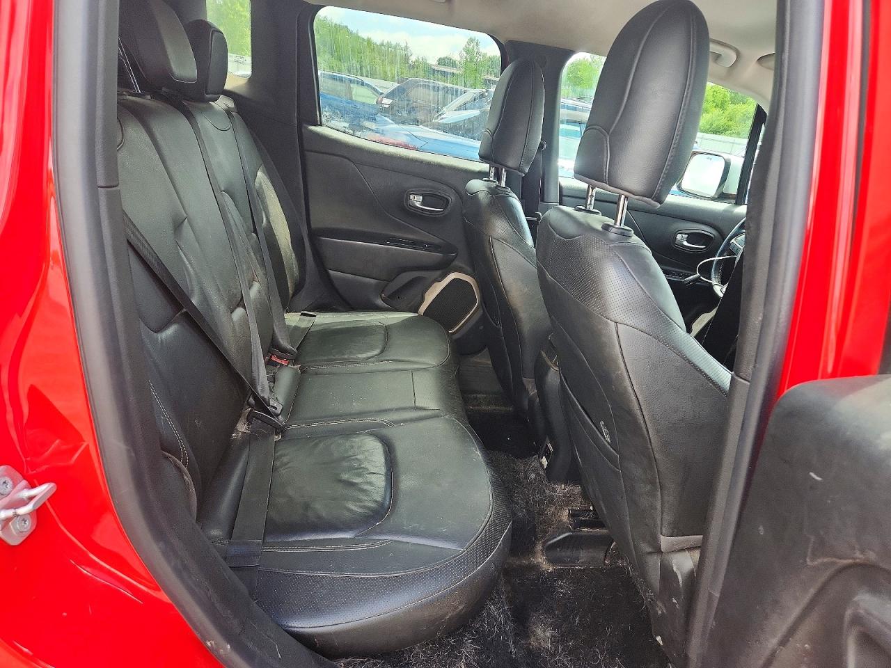 2015 Jeep Renegade Limited Красный vin: ZACCJBDT9FPB39928