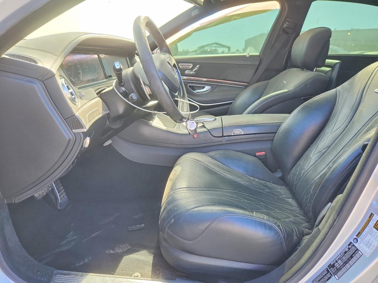 2015 Mercedes-benz S 63 Amg Blue vin: WDDUG7JB0FA119214