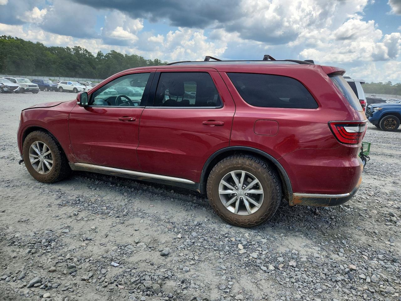 2014 Dodge Durango Limited Red vin: 1C4RDHDG0EC390816