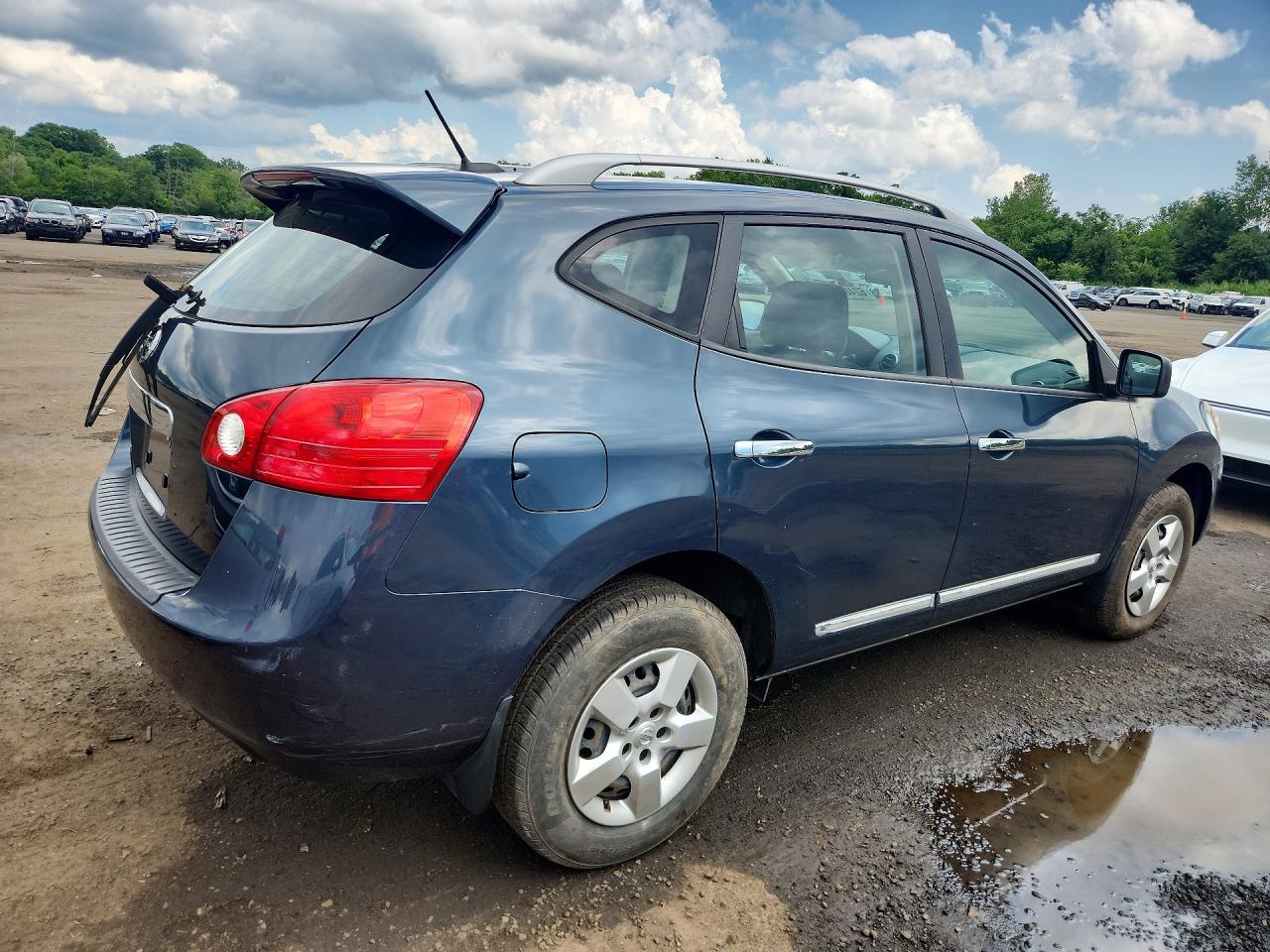 2014 Nissan Rogue Select S Blue vin: JN8AS5MT7EW601527