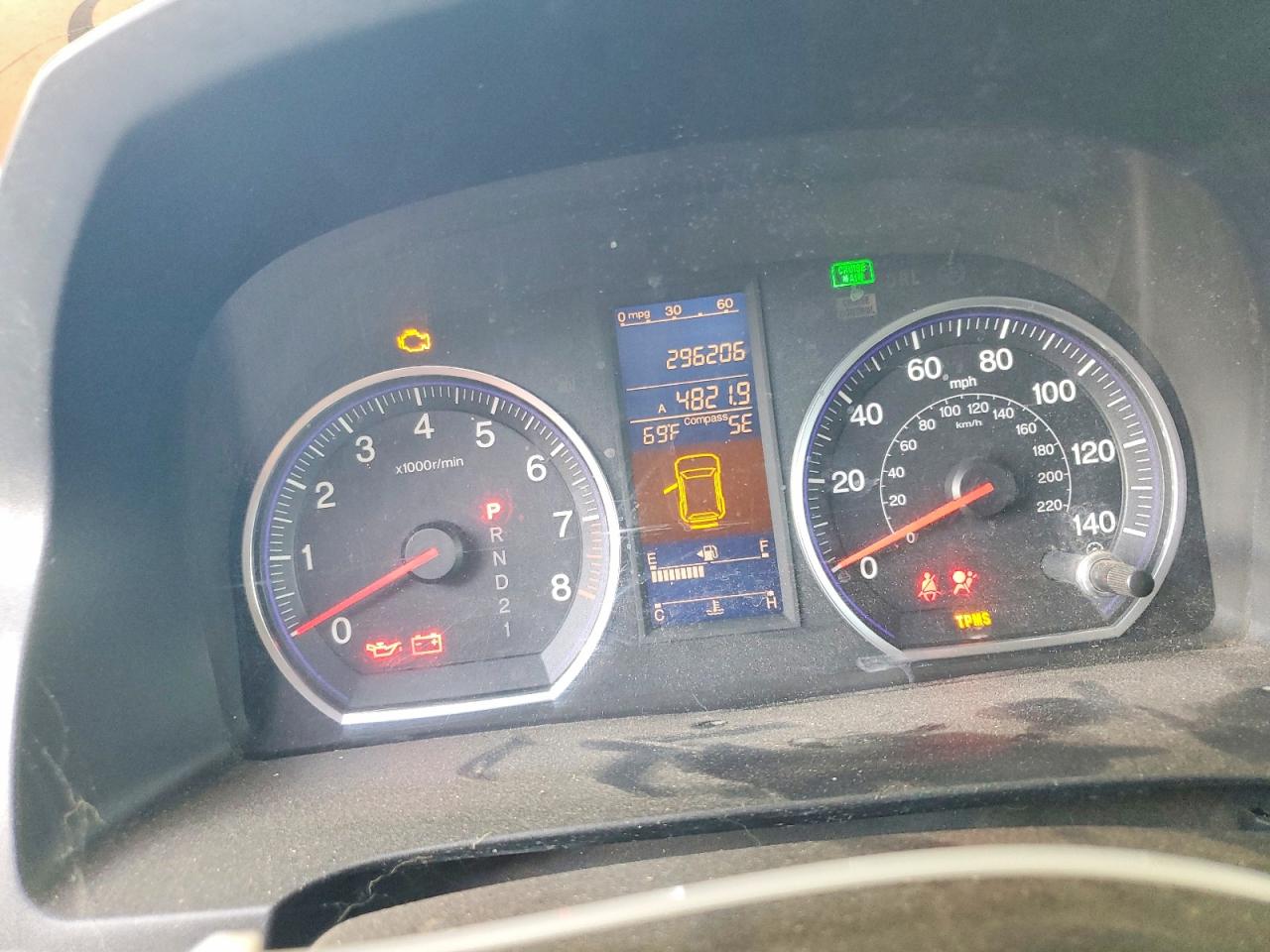 2011 Honda Cr-v Ex Blue vin: JHLRE3H57BC002116