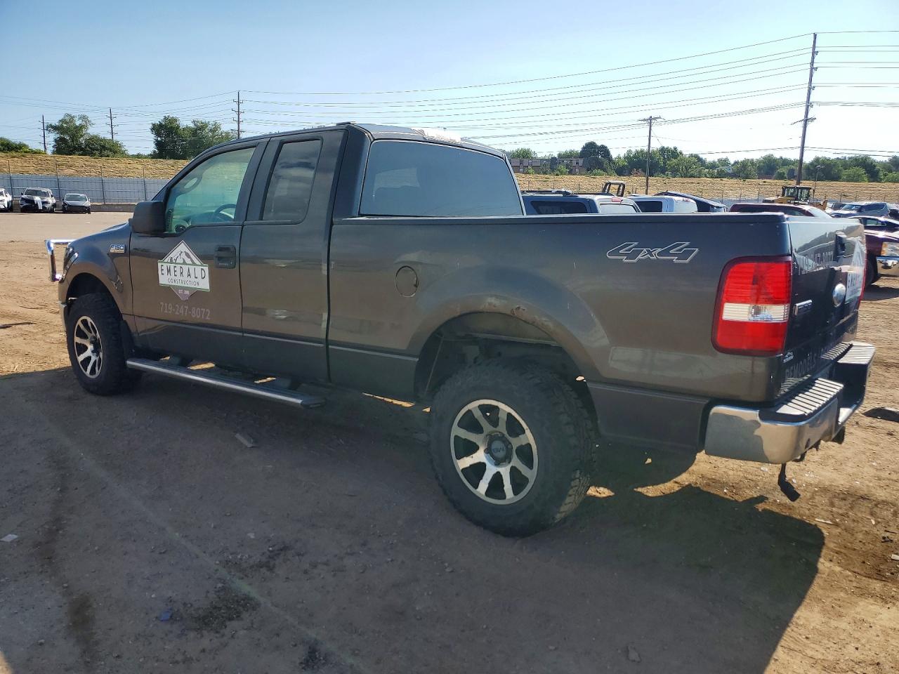 2007 Ford F150 Gray vin: 1FTPX14517FB11864